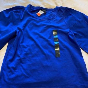 Banana Republic cobalt blue top NWT